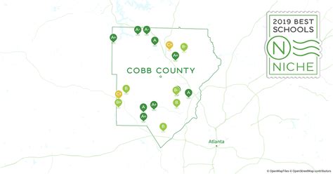 cobb county schools test scores|cobb county middle school rankings.